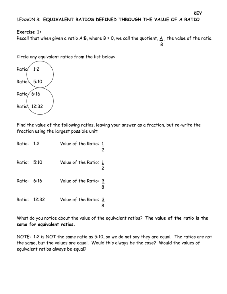 What Are Equivalent Ratios slide share