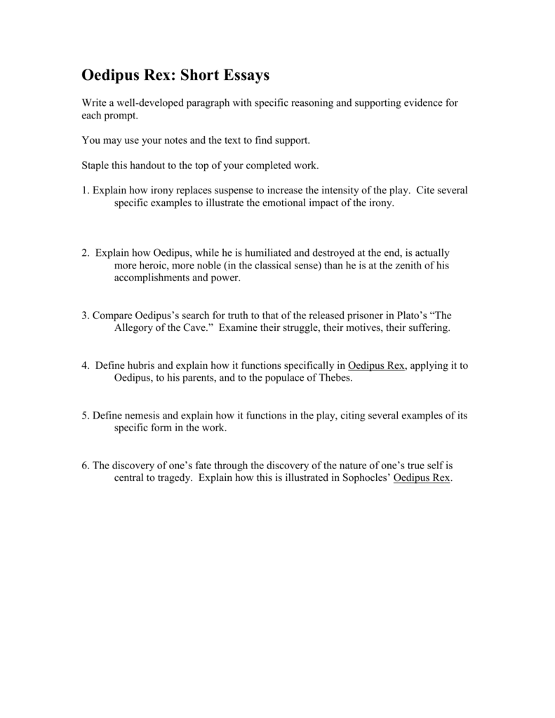 🎉 Examples of hubris in oedipus rex. Hubris Quotes in Oedipus Rex. 2019