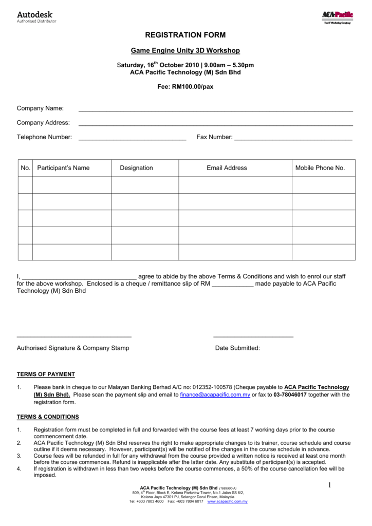 Malaysia Company Registration Number The search result