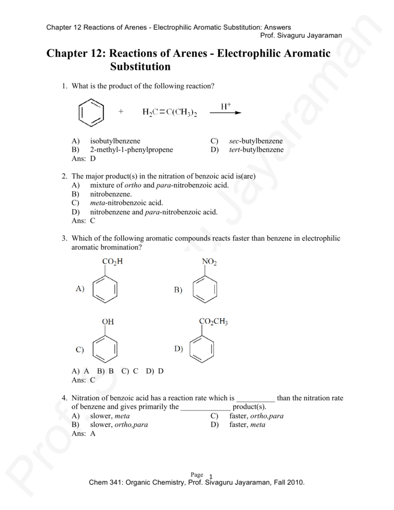 Answer key The Siva Group