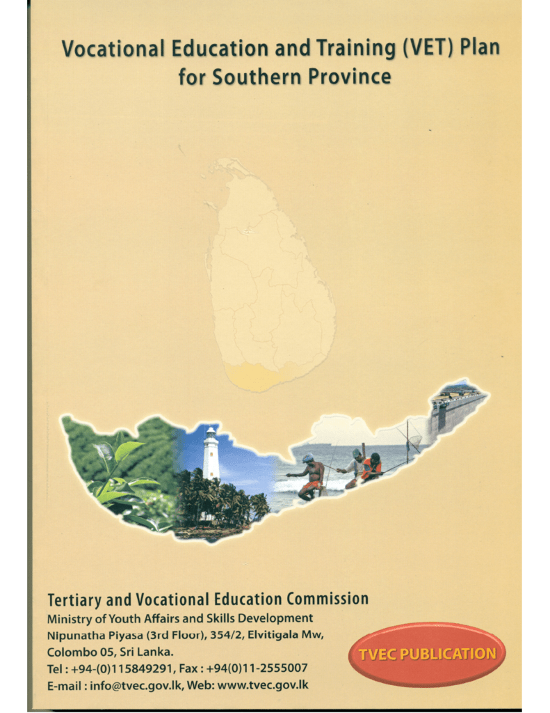 Southern Provincial VET Plan Tertiary And Vocational Education