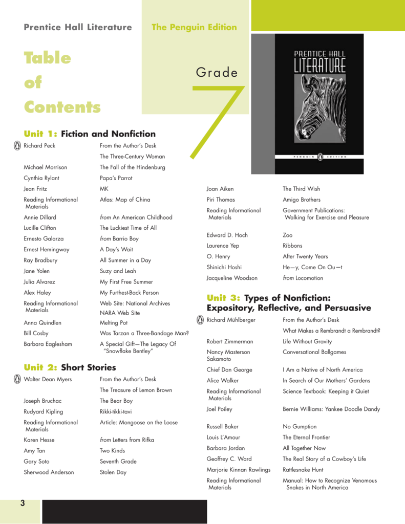 Prentice Hall Literature The American Experience Penguin Edition Start by marking the american