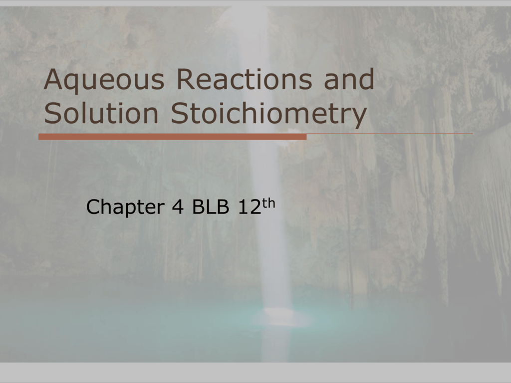 Reaction