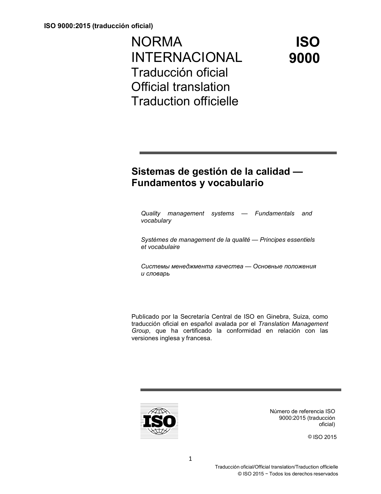 ISO 90002015