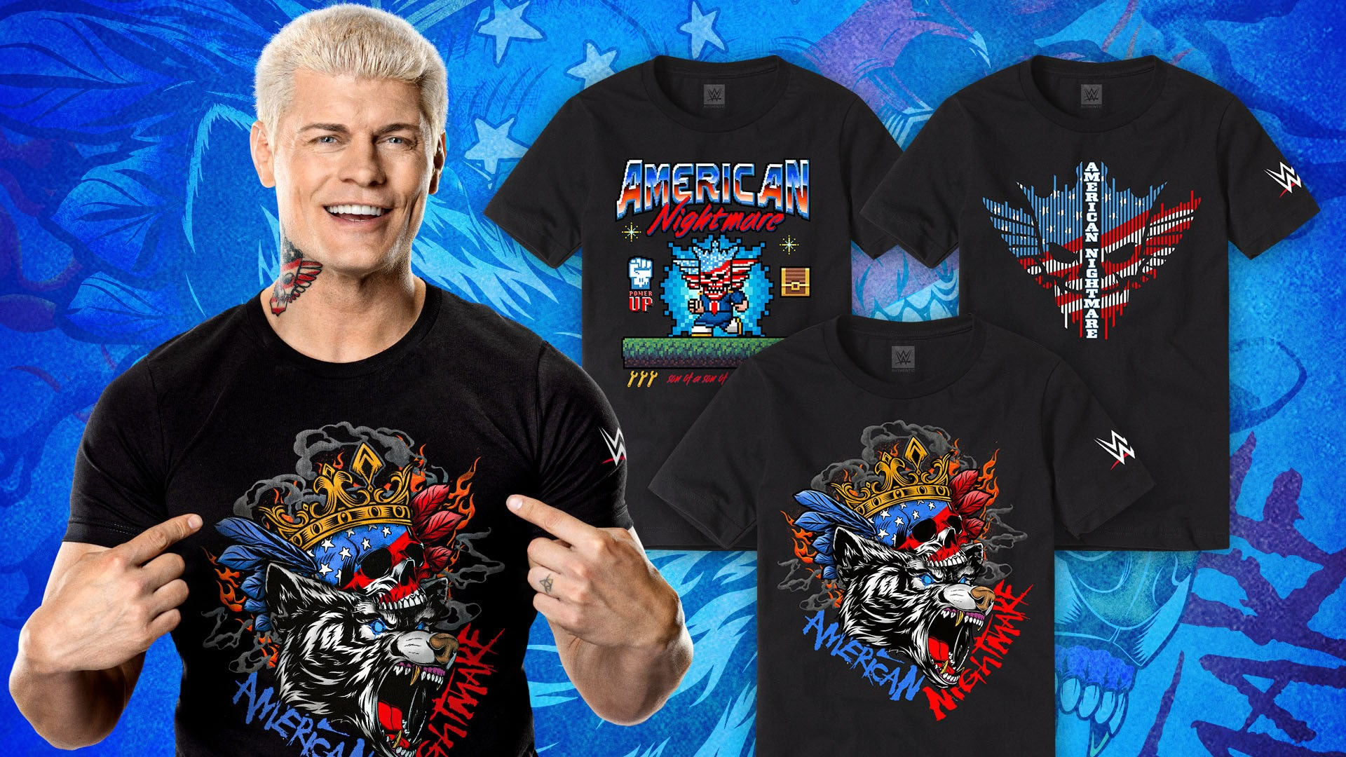 Ya están a la venta las playeras de Cody Rhodes en WWE Shop Superluchas
