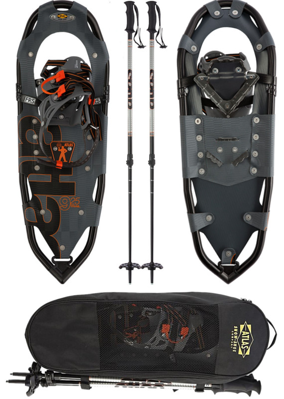 Atlas 9 Series Snowshoe Kit Review Busted Wallet