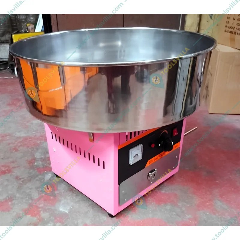 Commercial Gas and Battery Operated Cotton Candy Machine with 0.75HP Motor