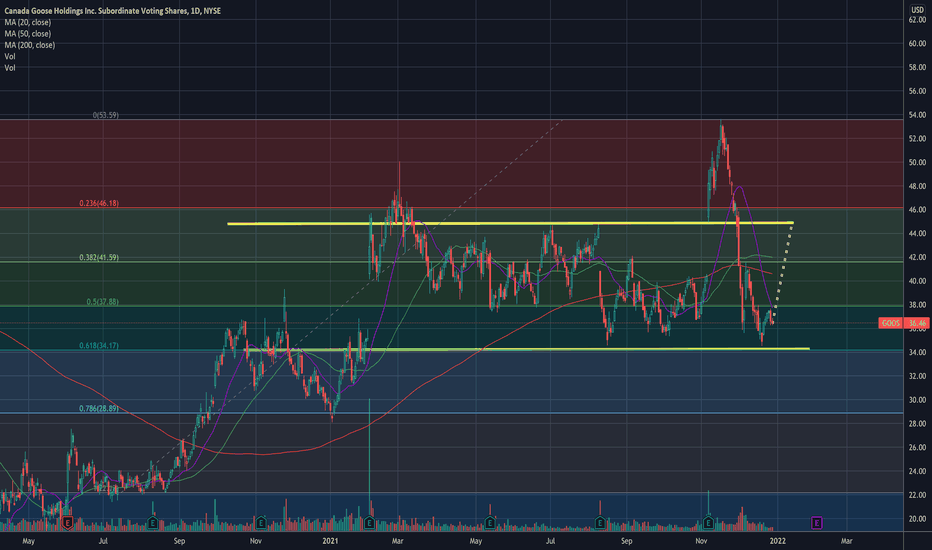 GOOS Stock Price and Chart — NYSEGOOS — TradingView