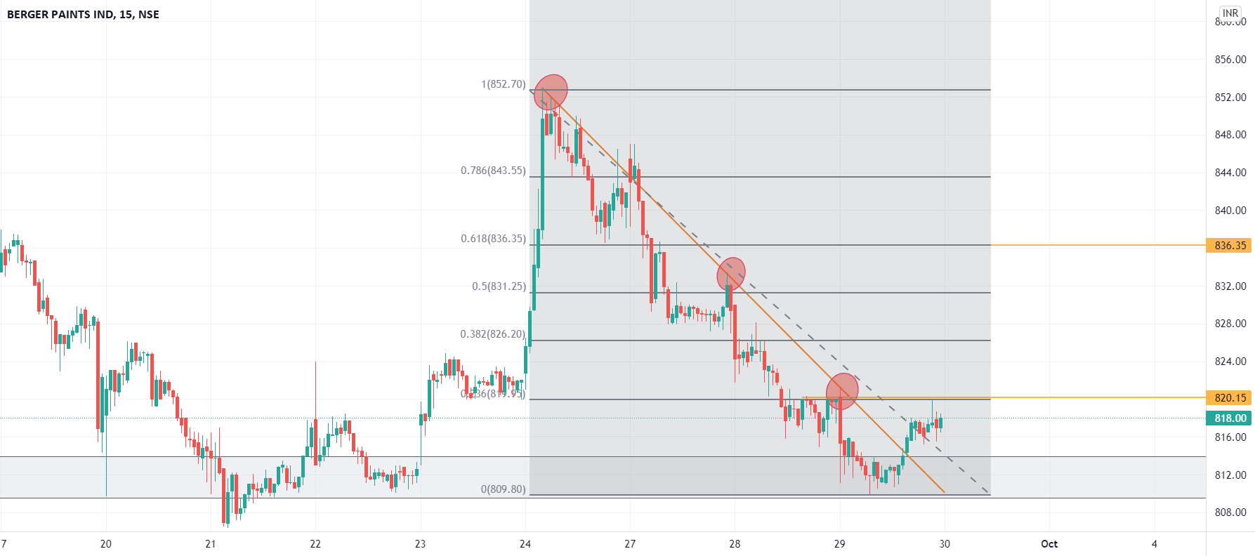 Berger Paint for NSEBERGEPAINT by manishpoddar13 — TradingView