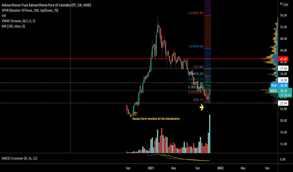 MSOS Stock Fund Price and Chart — AMEXMSOS — TradingView
