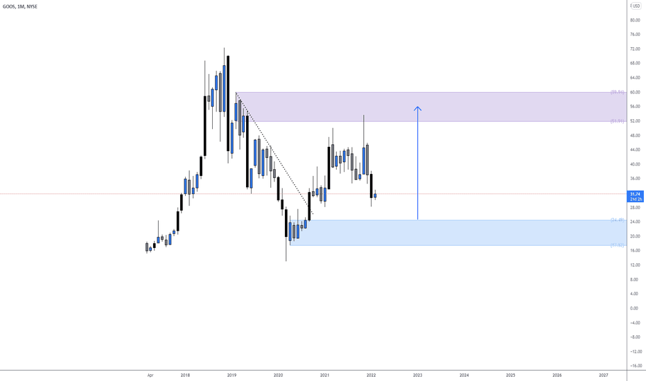 GOOS Stock Price and Chart — NYSEGOOS — TradingView