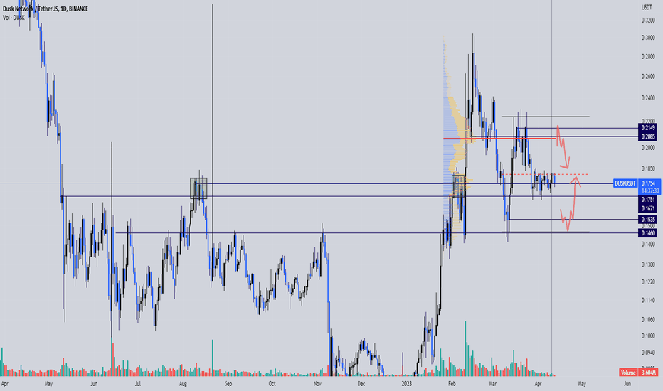 Dusk Network / TetherUS Trade Ideas — BINANCEDUSKUSDT — TradingView