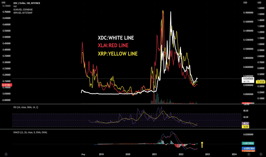XDCUSD Charts and Quotes — TradingView