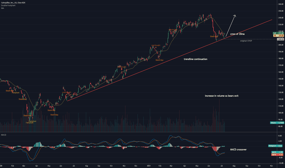 CAT Stock Price and Chart — NYSECAT — TradingView