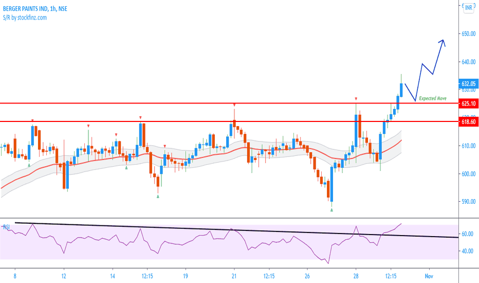 Ideas and Forecasts on BERGER PAINTS IND — NSEBERGEPAINT — TradingView — India