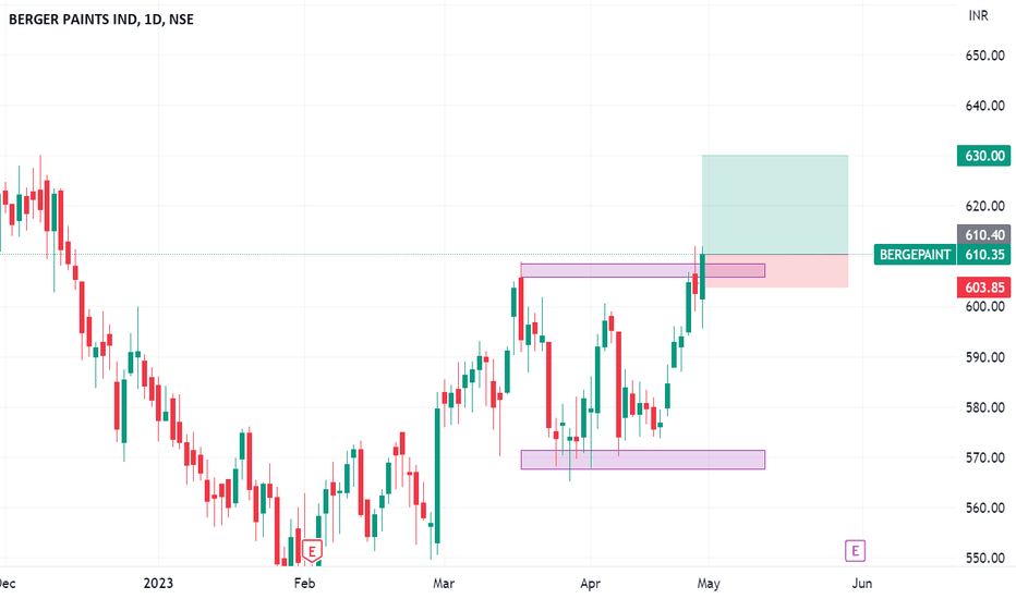 BERGER PAINTS IND Trade Ideas — NSEBERGEPAINT — TradingView — India