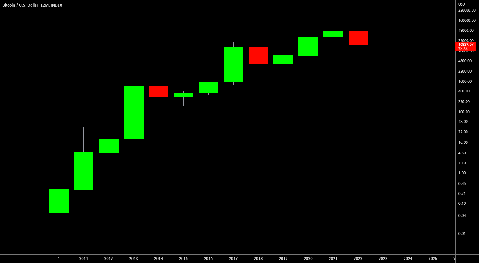 🔥 Crypto Will Be Fine Yearly Candles Predict Good Years Ahead for