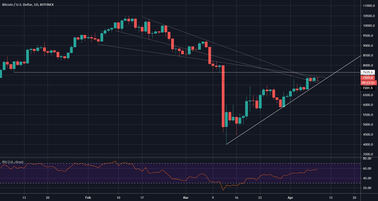 Bitcoin resistance lines bigger picture for BITFINEXBTCUSD by