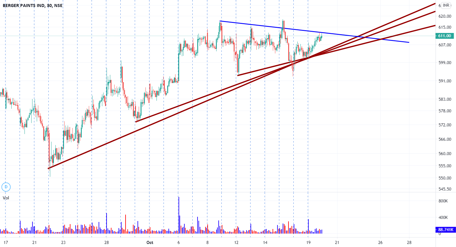 BERGER PAINTS for NSEBERGEPAINT by Vishy5 — TradingView India
