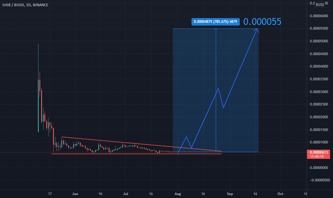Shiba Inu Price — SHIB to USD Chart — TradingView — India