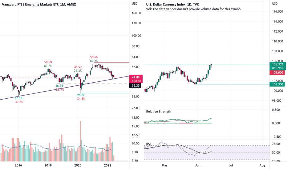 VWO Stock Fund Price and Chart — AMEXVWO — TradingView — India