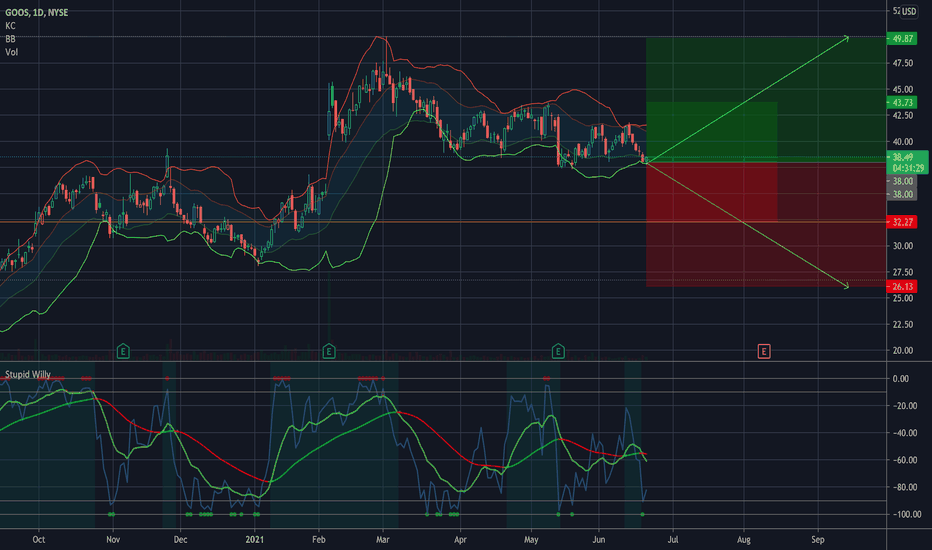 GOOS Stock Price and Chart — NYSEGOOS — TradingView