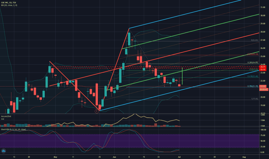 CAE Stock Price and Chart — TSXCAE — TradingView