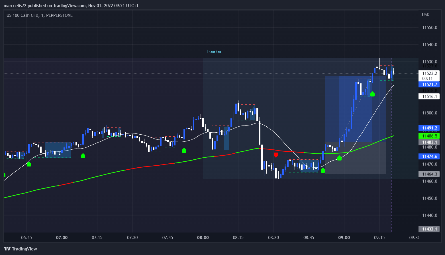 PEPPERSTONENAS100 Chart Image by marccelis72 — TradingView