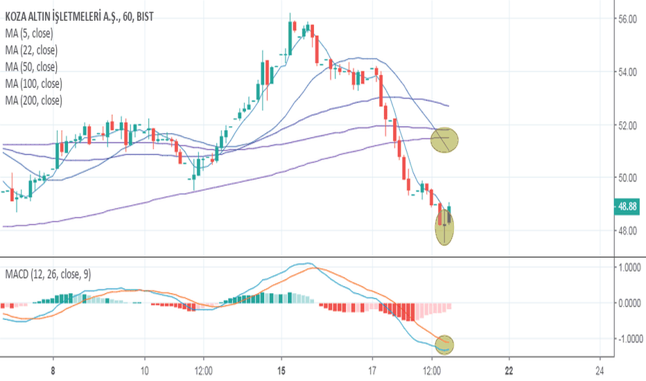 KOZAL Hisse Senedi Fiyatı ve Grafiği — TradingView