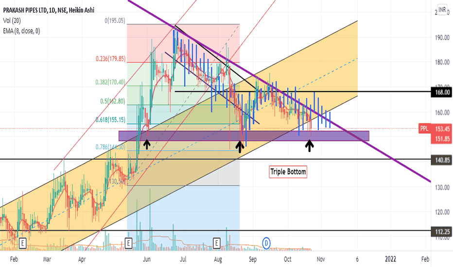 Ideas and Forecasts on PRAKASH PIPES LTD — NSEPPL — TradingView — India