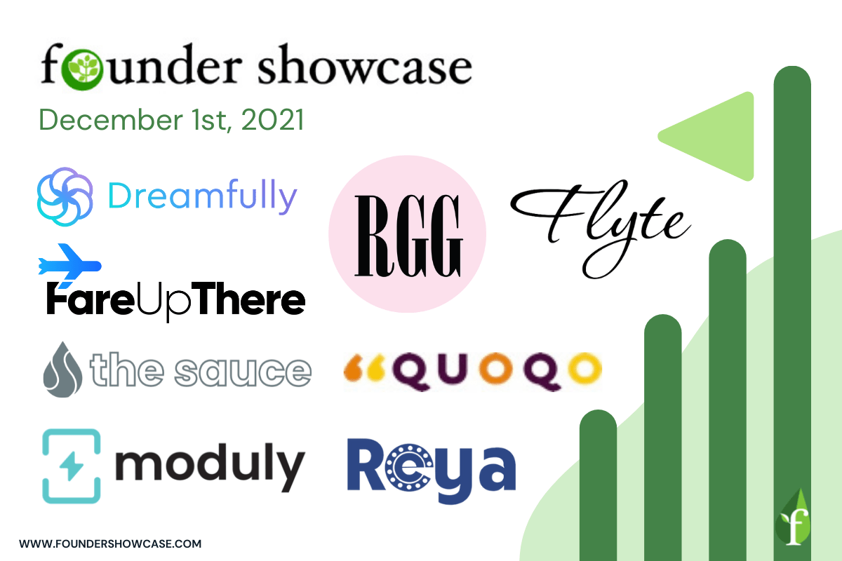 Startup Pitching Events 2023 8 Global Startups Selected to Pitch at December Founder Showcase