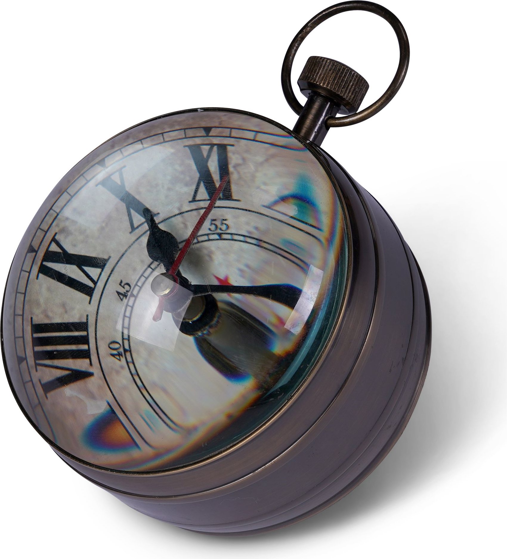 Eye of Time Clock, Brass by Authentic Models by Authentic Models