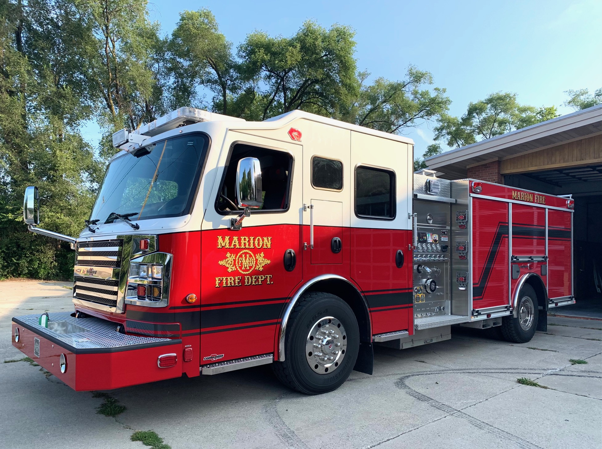 City of Marion, IN MFD Adds New Fire Truck to Fleet offering Improved