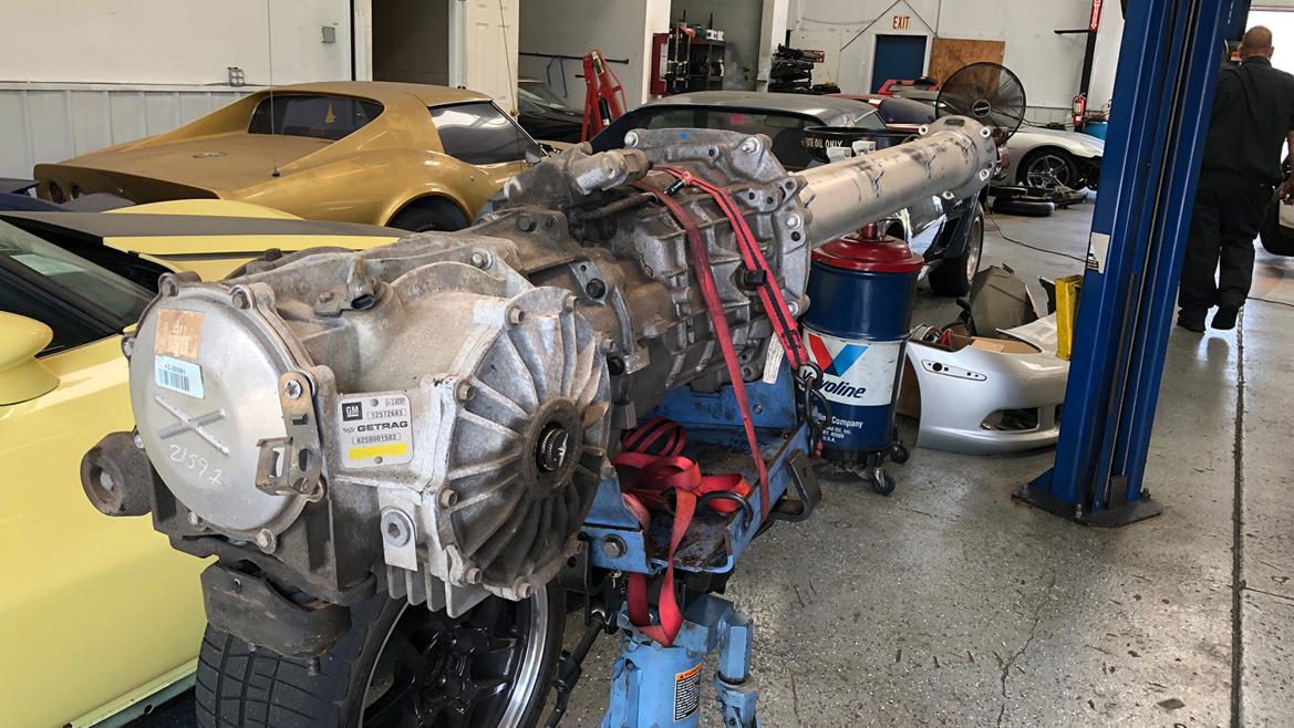 Project Corvette Z06 Replacing the Clutch Chevrolet Corvette Z06