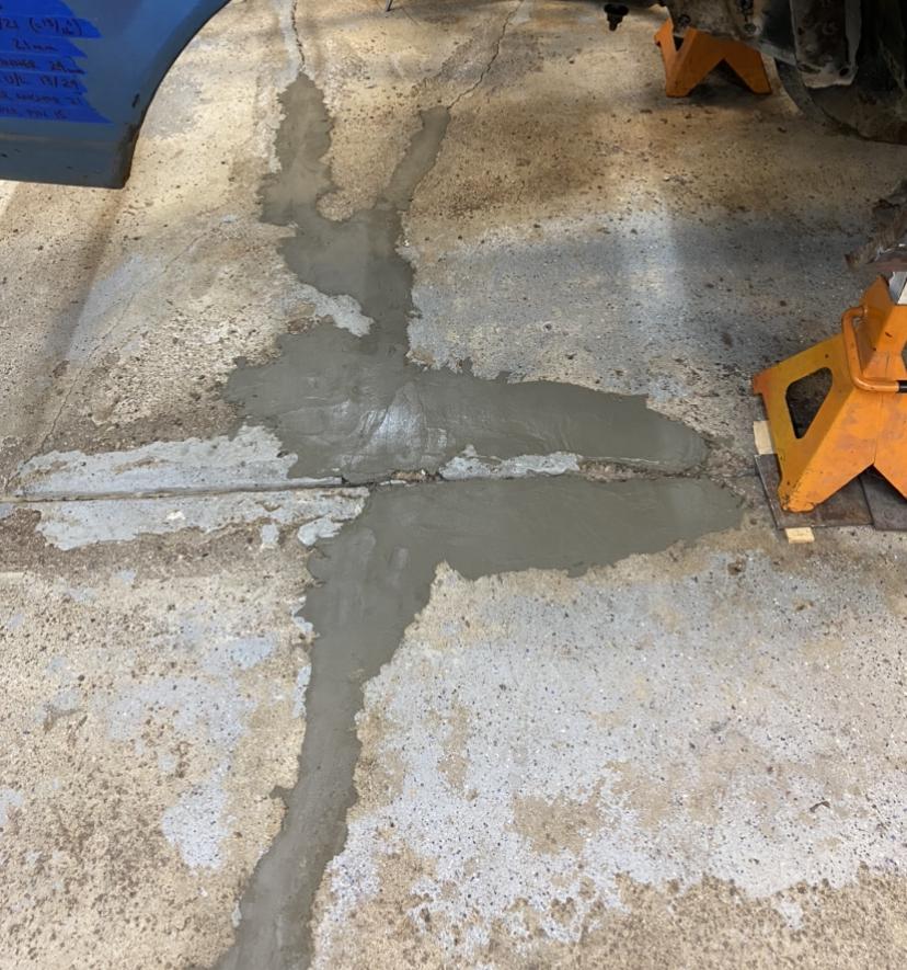 Cracks in concrete garage floor OffTopic Discussion forum