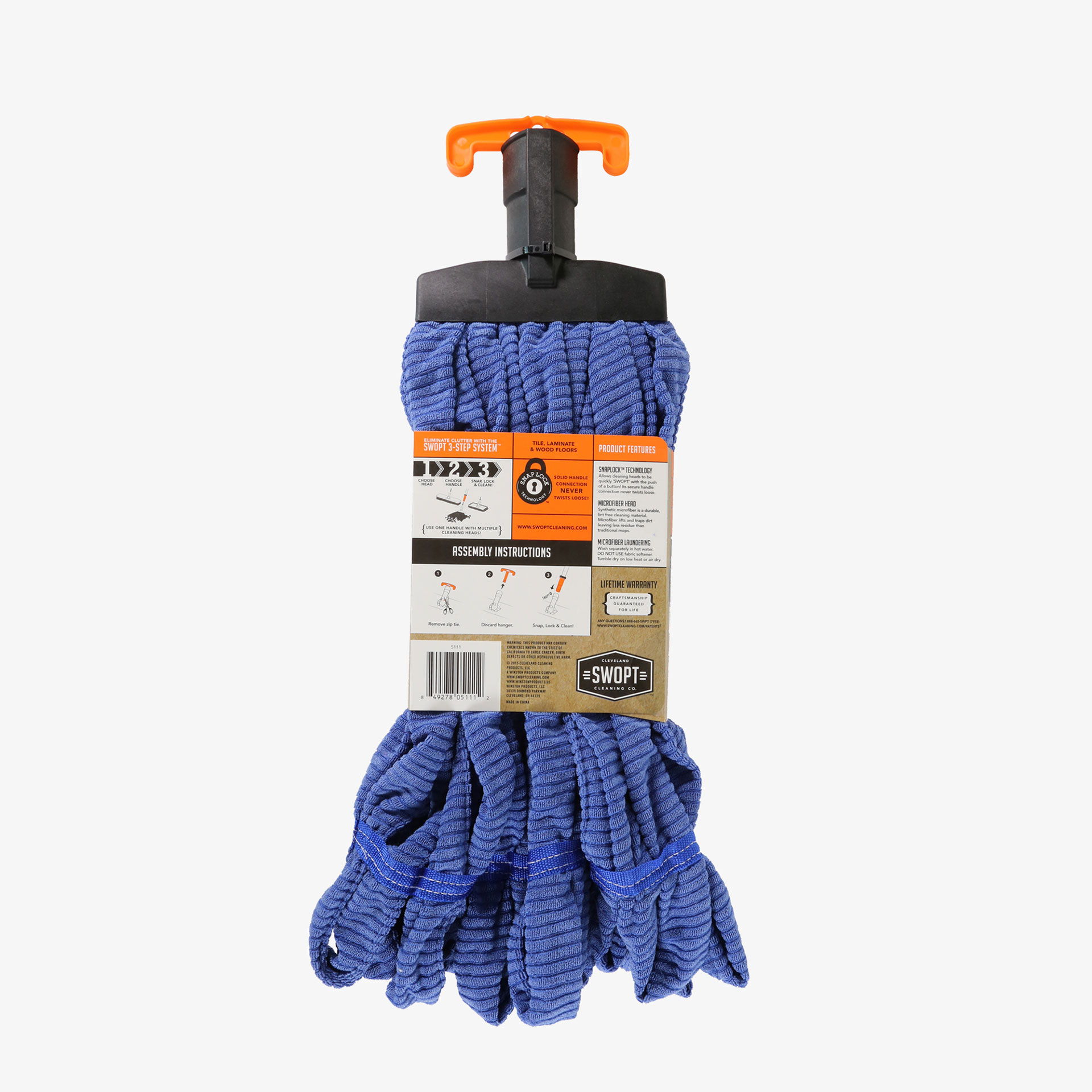 Microfiber Mop SWOPT Cleaning Co.
