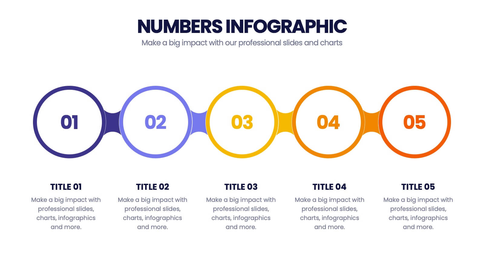Infographic Powerpoint Showing Numbers(01)