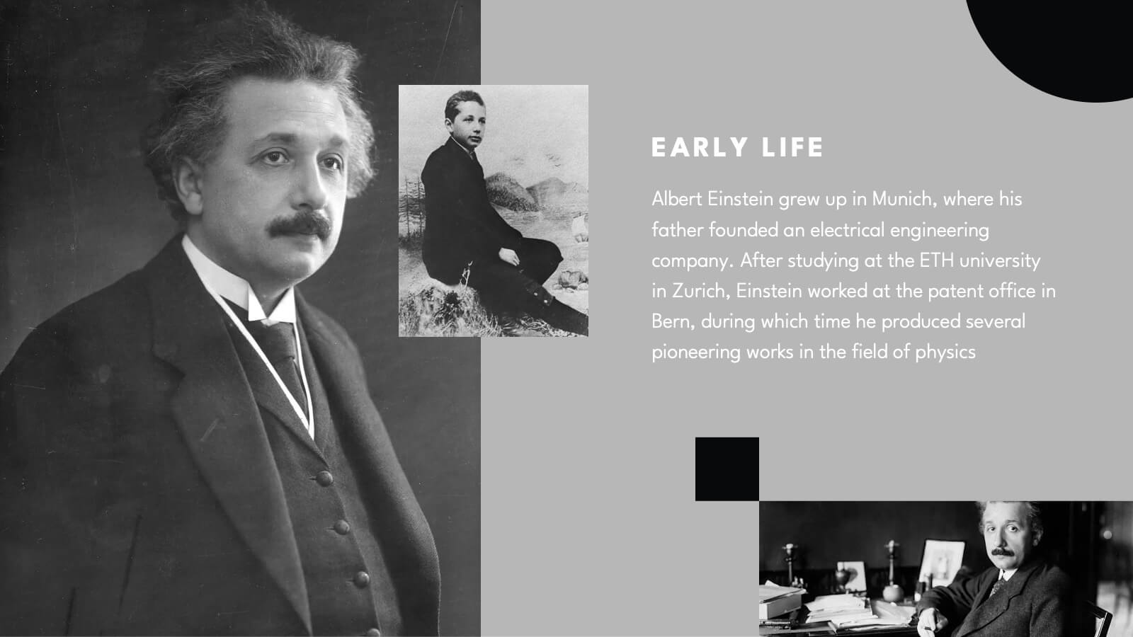 Albert Einstein Morph Animation Powerpoint Template Albert Einstein Morph Animation Powerpoint Template