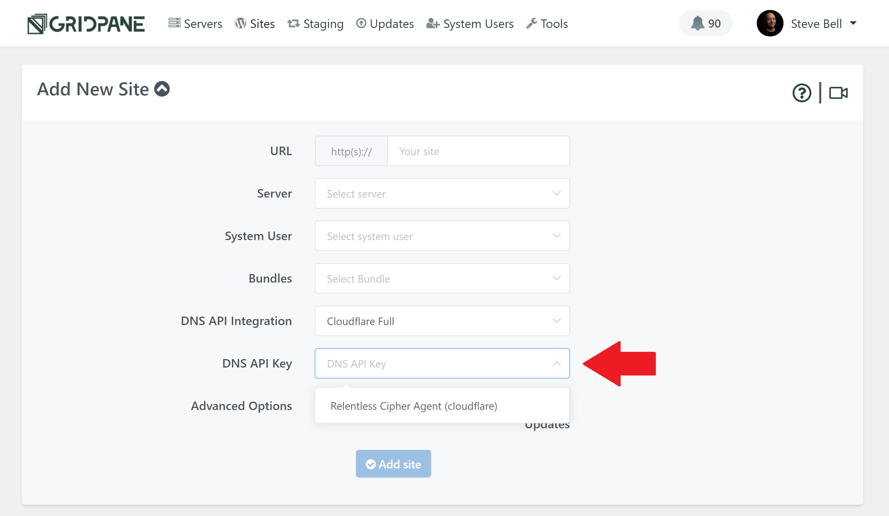 Adding Multiple API Keys to Your GridPane Account (Multi API) GridPane