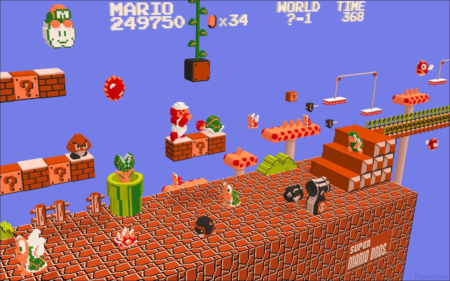 Mario platform Course