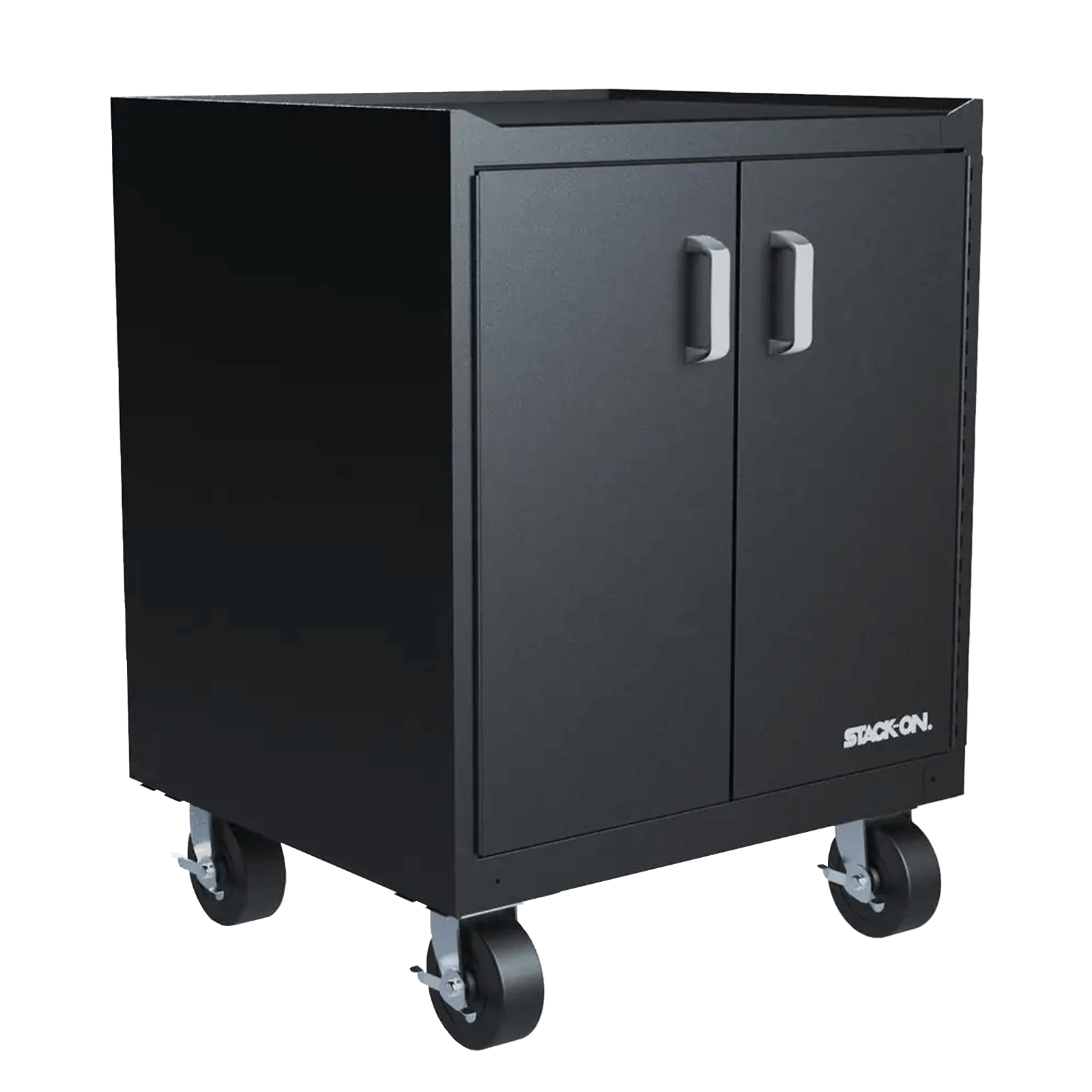 Base with 2 Shelves Black