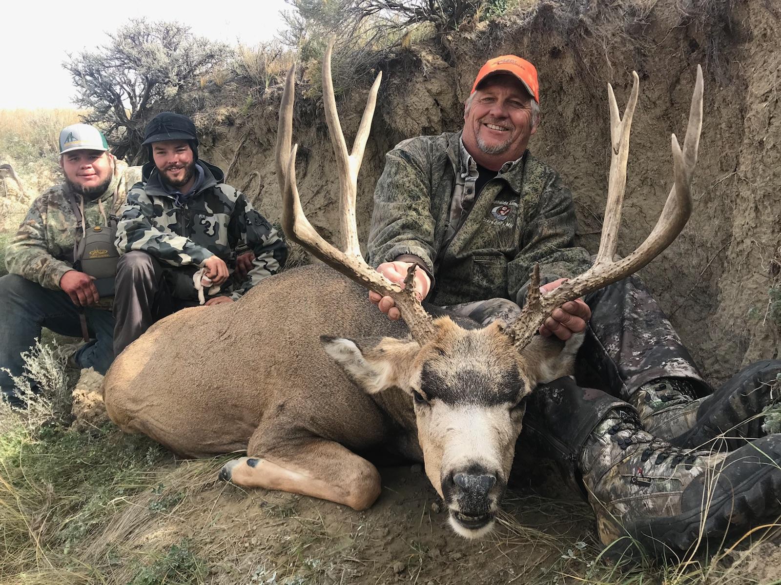 Buffalo Private Lands Trophy Mule Deer Steve's Outdoor Adventures