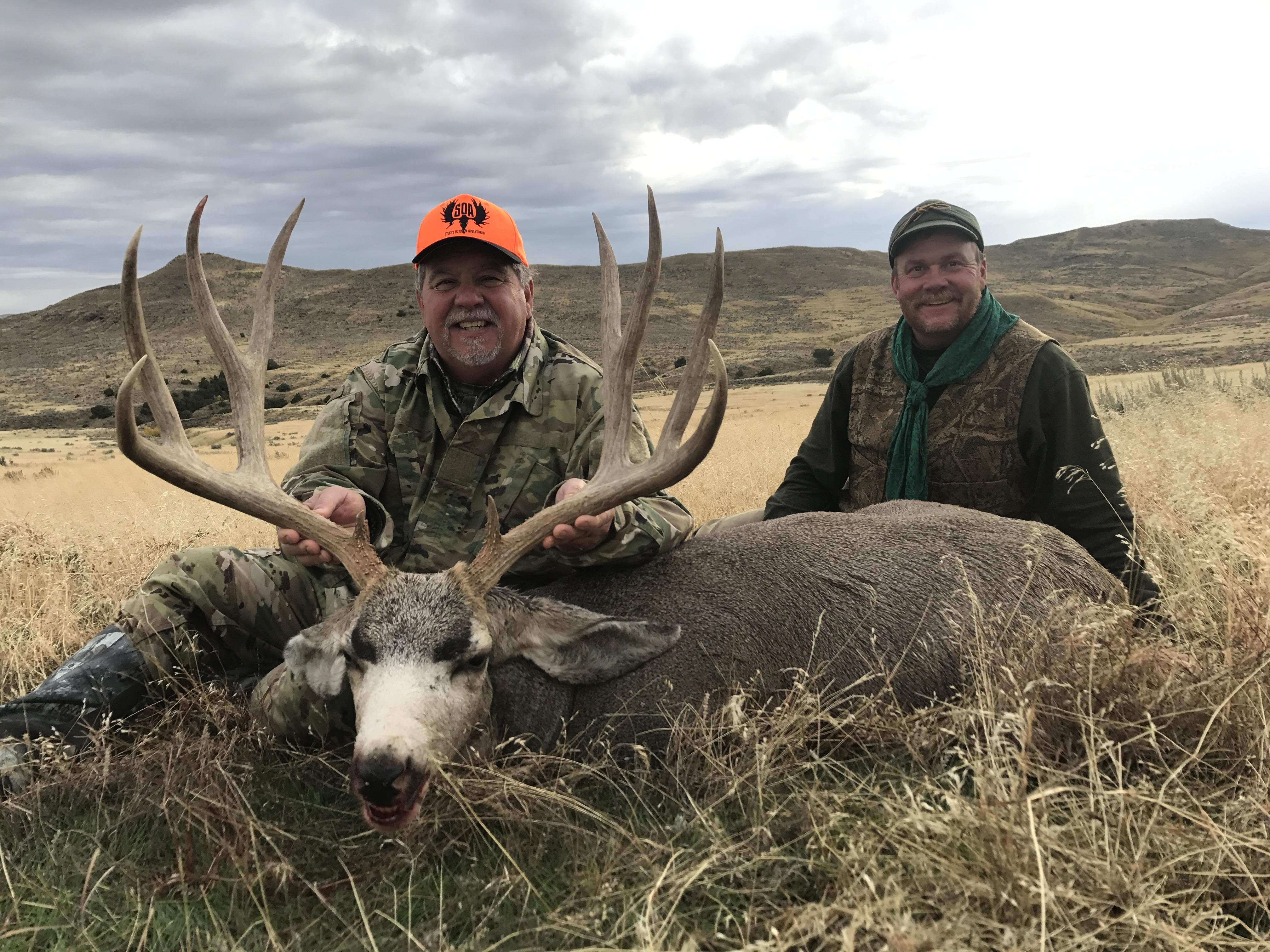 Buffalo Private Lands Trophy Mule Deer Steve's Outdoor Adventures