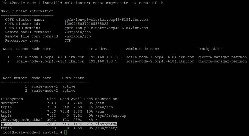 Install IBM Spectrum Scale Container Native Storage Access 5.1.2.1 on