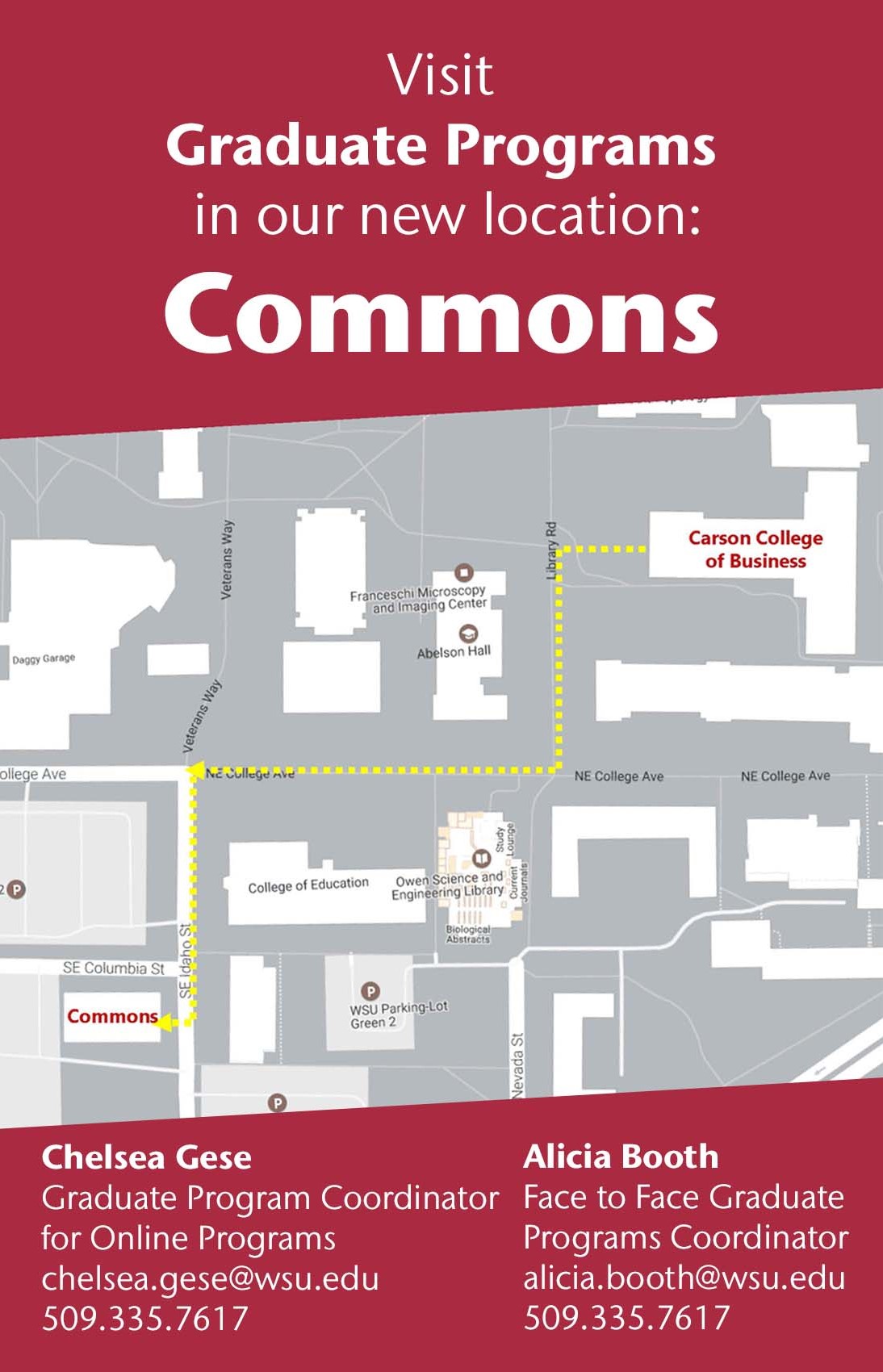 Contact Carson College of Business Washington State University