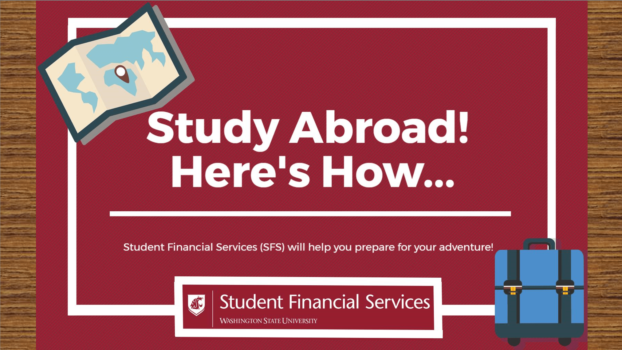 Studying Abroad Student Financial Services Washington State University