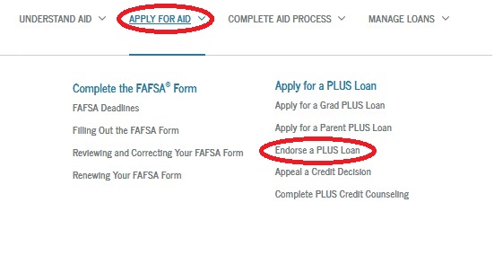 Parent PLUS Loans Student Financial Services Washington State