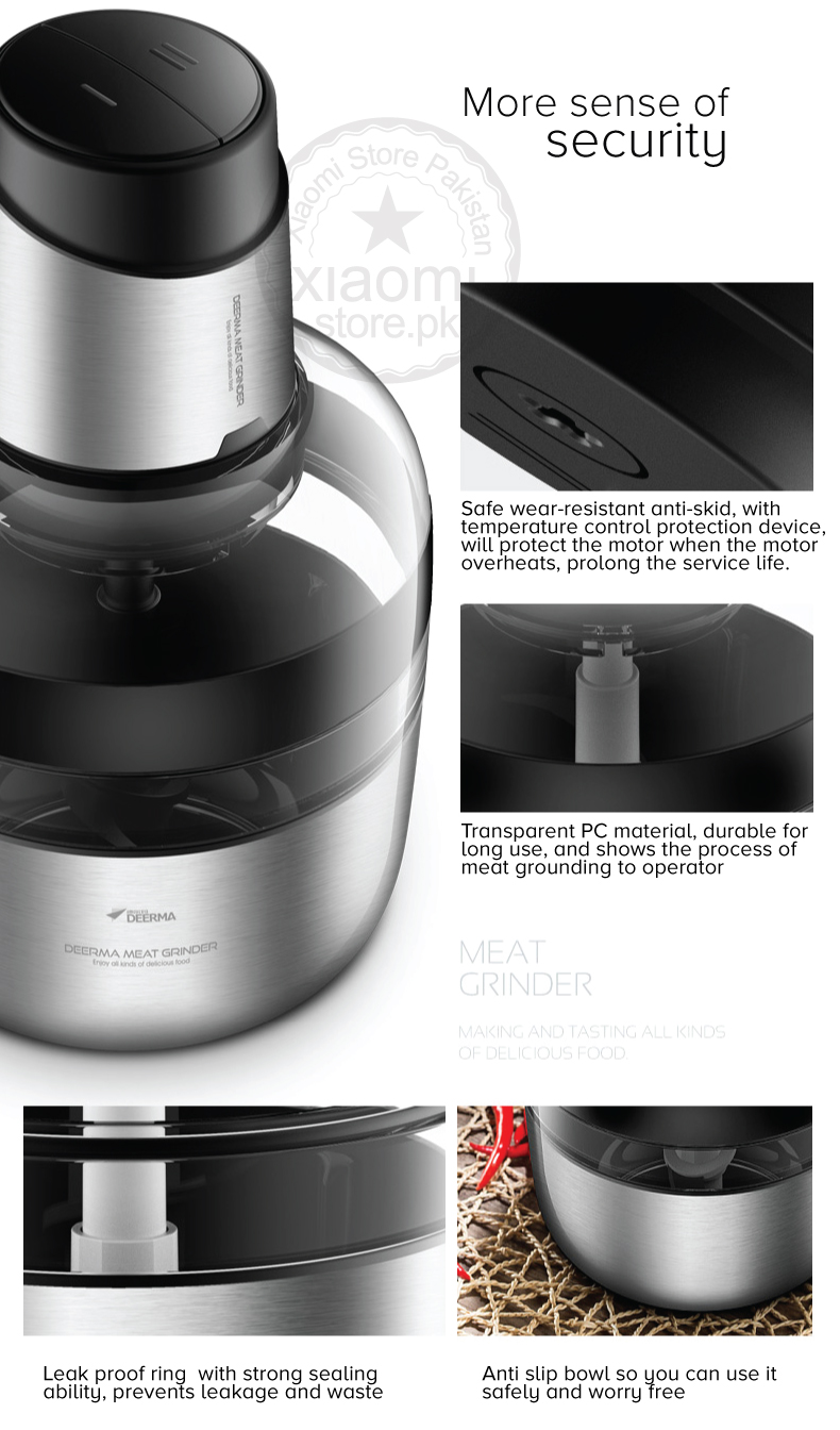 Buy Mi Deerma Stainless Steel Meat Grinder