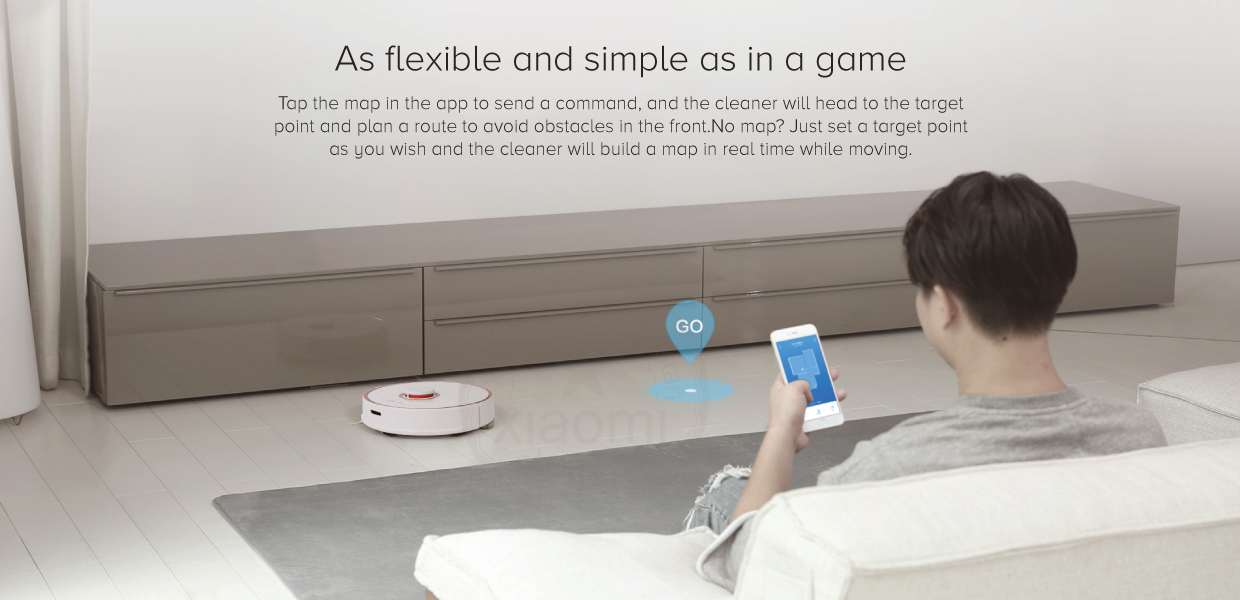 Buy Mi Robotic S5 Vacuum and Mop Cleaner