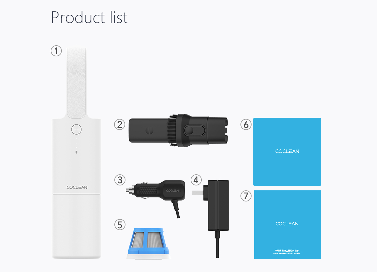 Buy Cleanfly Portable Car Vacuum Cleaner